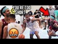 Julian Newman GETS HEATED Vs TRASH TALKER At Venice Beach!! Drops 35 Points and Shows Off HANDLES!!