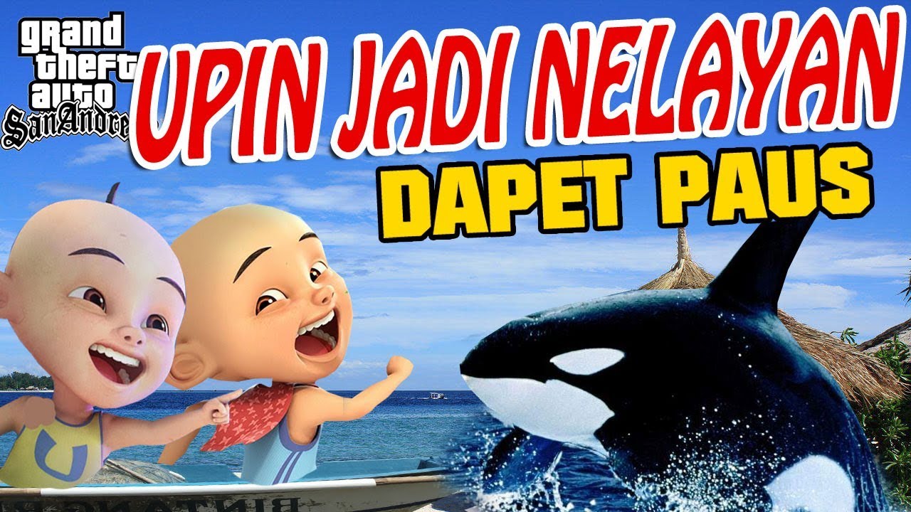 Upin Ipin Jadi Nelayan