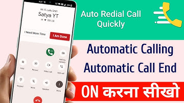 How to Automatic Call End and Calling by Call Timer ! Phone Calls Tricks Auto Redial Must Watch 2023
