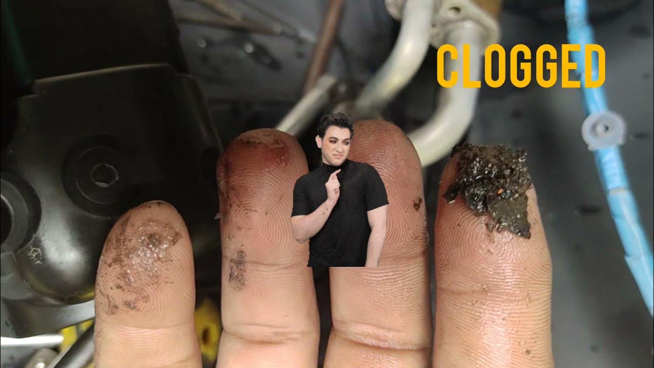 HONDA CRV (DRAIN CLOGGED) - YouTube