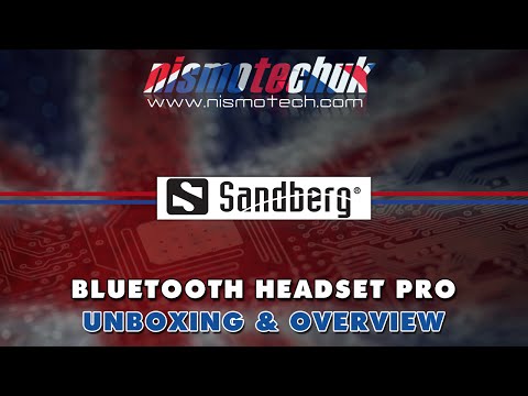 Sandberg Bluetooth Headset Pro {Unboxing & Overview}