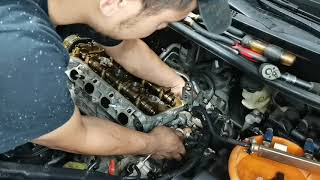 Kia Rio overheat problem issue | Head Gasket Replacement | Part 1