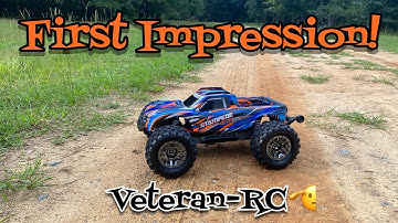 Traxxas Stampede VXL 4x4: First Bash Impression #traxxas #rcbasher