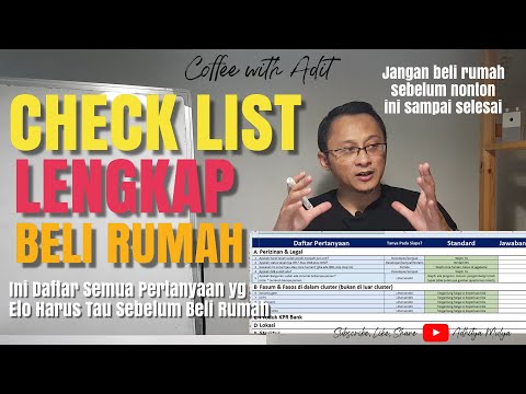 Download Check List Beli Rumah Di Sini #TipsBeliRumah eps044