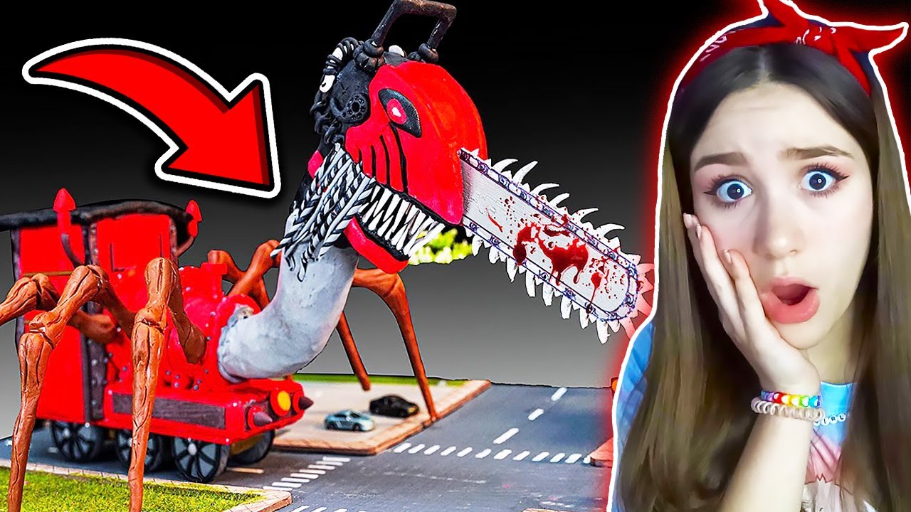 НЕ ВЗДУМАЙ ЛЕПИТЬ ЧЕЛОВЕК БЕНЗОПИЛА ПАРОВОЗИК 😳 МУЛЬТ ПОППИ ПЛЕЙТАЙМ ...