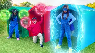 amazing adventures of the colorful rangers and their magical powers with jannie charlotte and eric