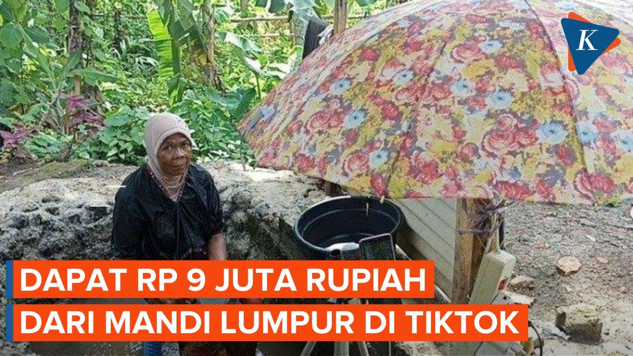 Dapat Rp 9 Jutaan dari Live TikTok, Ini Kesaksian Nenek yang Mandi Lumpur