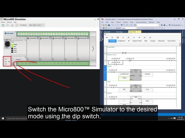 Micro800™ Simulator - How to use it