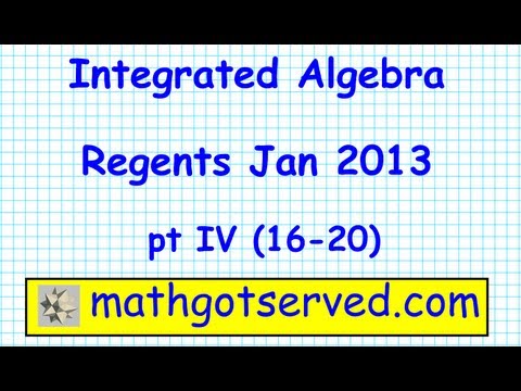 Video: Regents toán học có những gì?