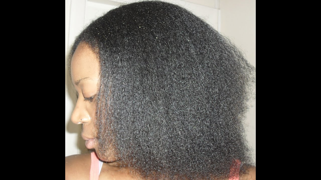 Brazilian Keratin Treatment On 4C Natural Hair YouTube