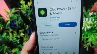 Ciao Proxy App Kaise Use Kare || How To Use Ciao Proxy Safer & Private App screenshot 5
