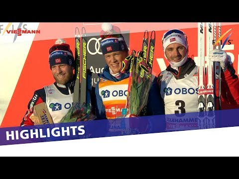 Highlights | Klaebo remains perfect in Lillehammer Skiathlon | FIS Cross Country