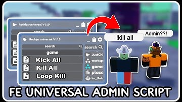[ FE ] Universal Admin Script Hub - ROBLOX SCRIPTS - Over 500+ Admin Features