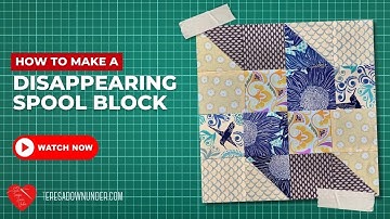 How to make a disappearing 12" spool