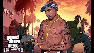 Vignette de la vidéo "2Pac, Xzibit & Eazy-E - GTA San Andreas (ft. Big Smoke) (2018)"