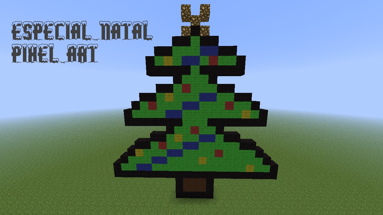 Silhueta Decorativa Minecraft- 4 Un - Natal da 25