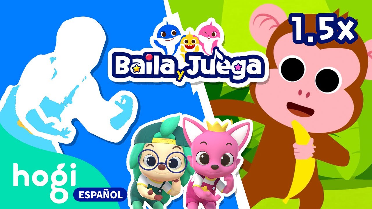 ⁣Mono Banana 1.5X🍌| Baila y Juega con Pinkfong | Hogi en español