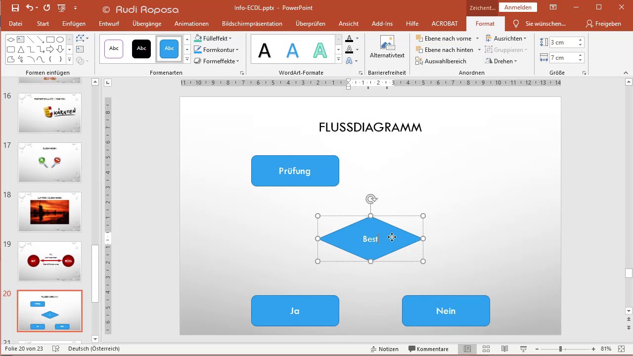 Flussdiagramme Erstellen Youtube