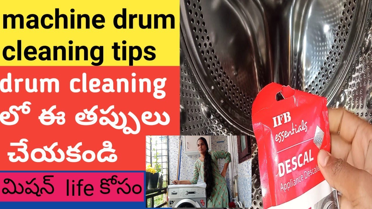 IFB washing machine drum cleaning and service YouTube