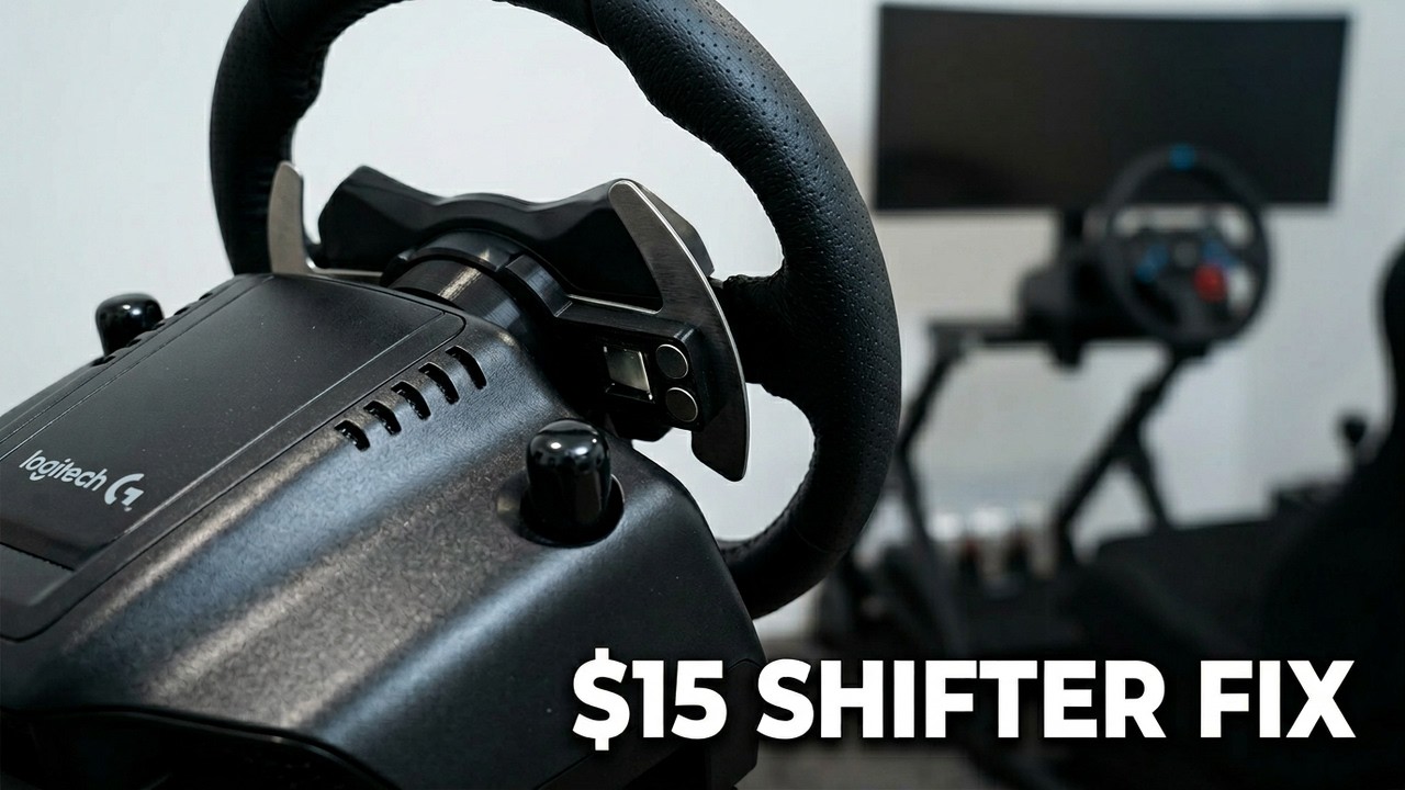 Ваши переключатели Logitech Shifters ужасно неудобны — вот почему.