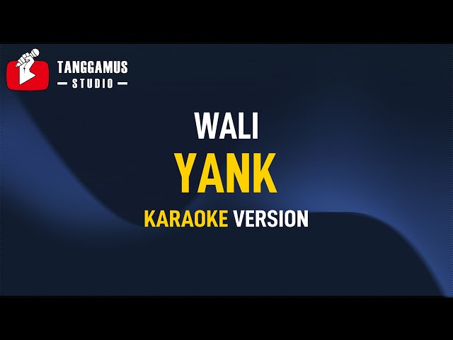 Yank - Wali (KARAOKE) class=