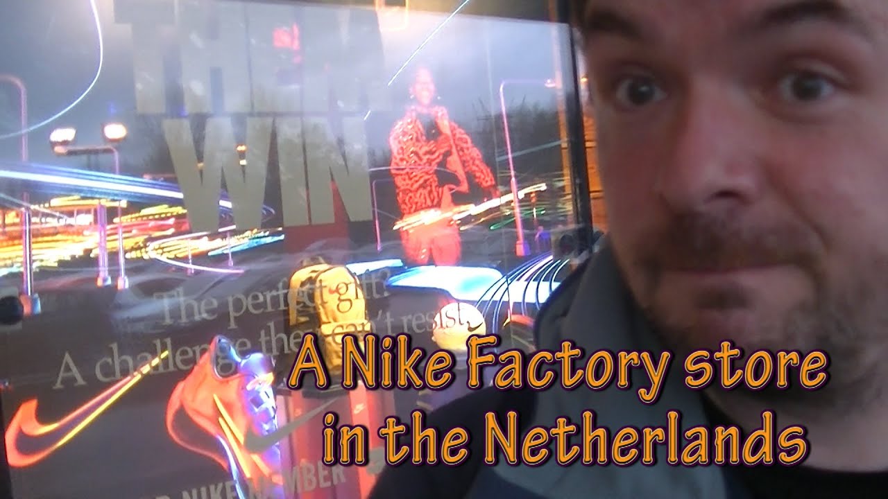 Perforatie Per ongeluk kleermaker Nike factory store in The Netherlands 12-04-2020 - YouTube