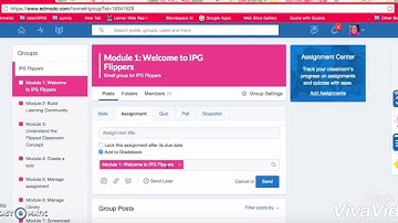 Edmodo tutorial-create group and invite members