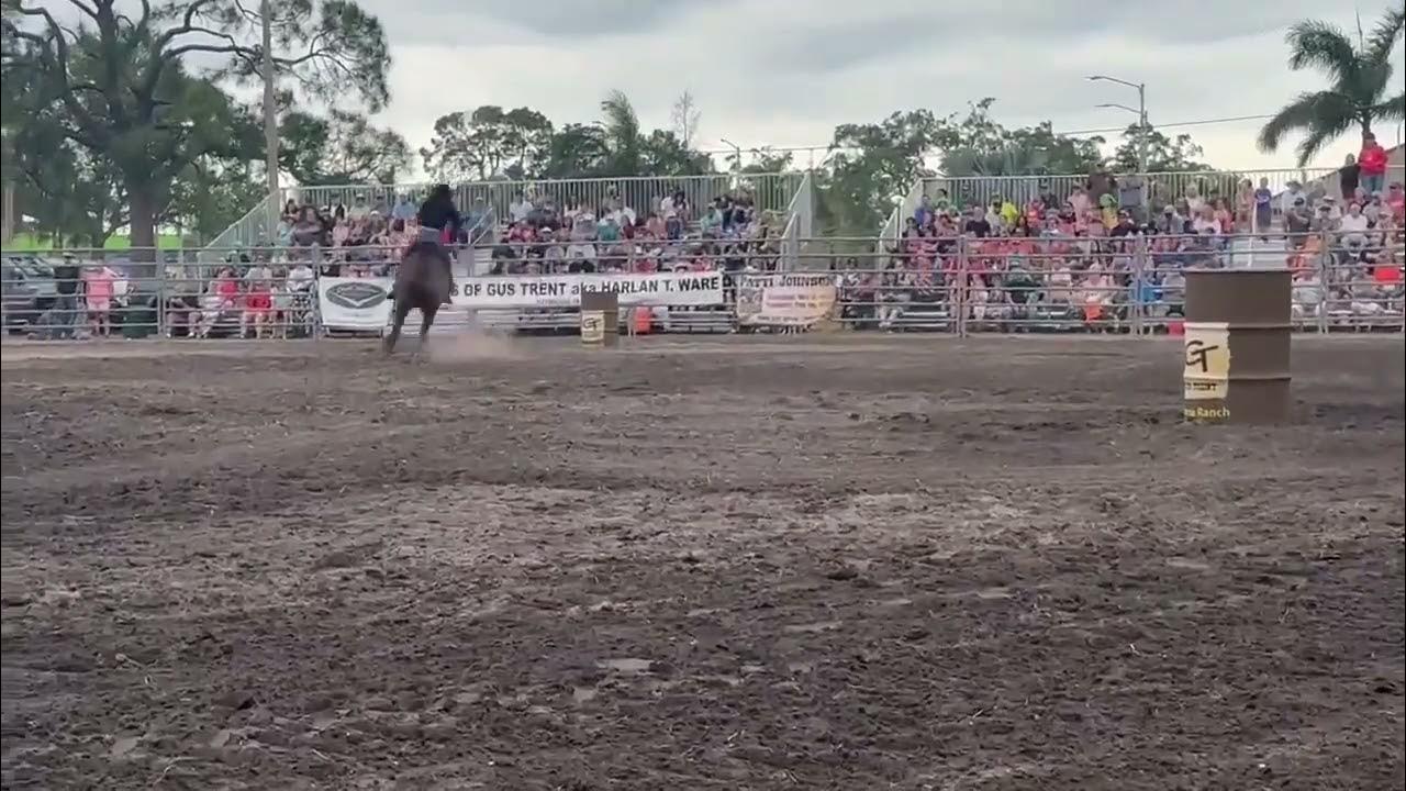 FIREWATERSFASTCHARGE & Mandy Amos 3rd place Pinellas Park Rodeo 3/18/23
