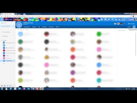 How to remove someone from an email group in outlook 365