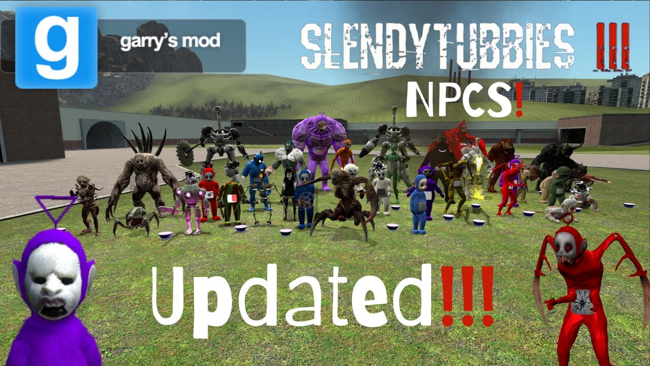 Need something to play? Slendytubbies 3 features a Necromorph Po