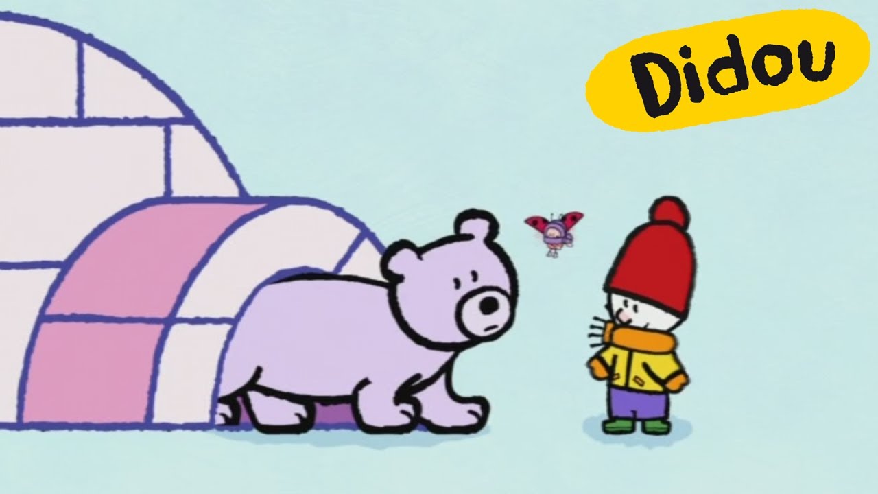Igloo Didou Dessine Moi Un Igloo Dessins Animes Pour Les Enfants Plus Ici Youtube