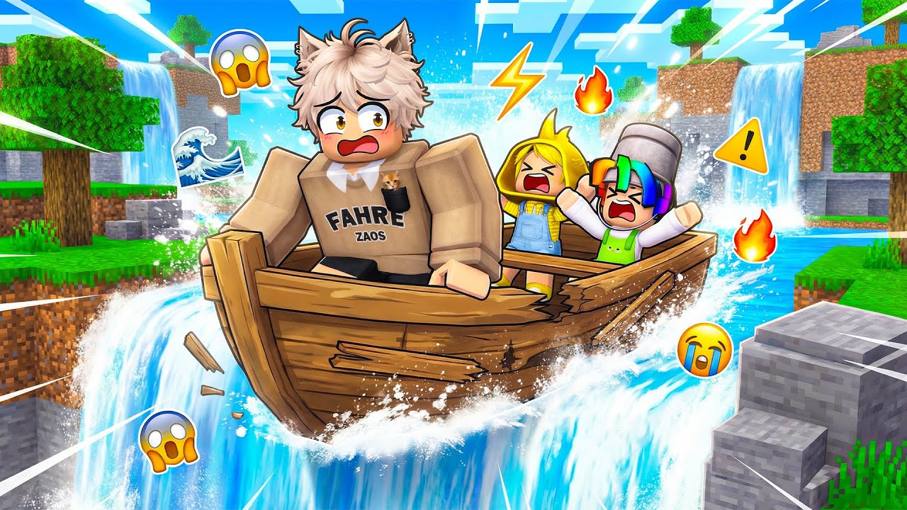 DUNDUN & LEMON MAIN PEROSOTAN PAKAI KAPAL SAMPAI HANCUR DI ROBLOX