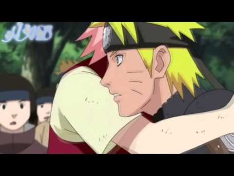 Sakura hugs Naruto it finally happened.