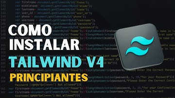 Cómo Instalar y Configurar Tailwind CSS v4 Desde Cero | Guía para Principiantes