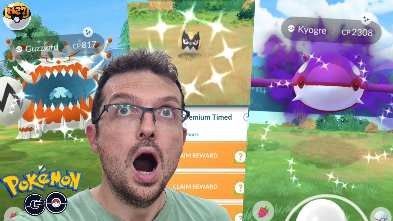 Hunting Shiny Shadow Kyogre & Varsity Pikachu Quest Grind in Pokémon GO DID WE GET LUCKY?