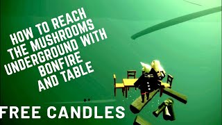 Get Underground Mushrooms in Forgotten Ark With Bonfire/Table (Season of Enchantment: Sky - CotL)