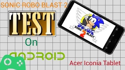 Sonic Robo Blast 2 - PPSSPP Test!