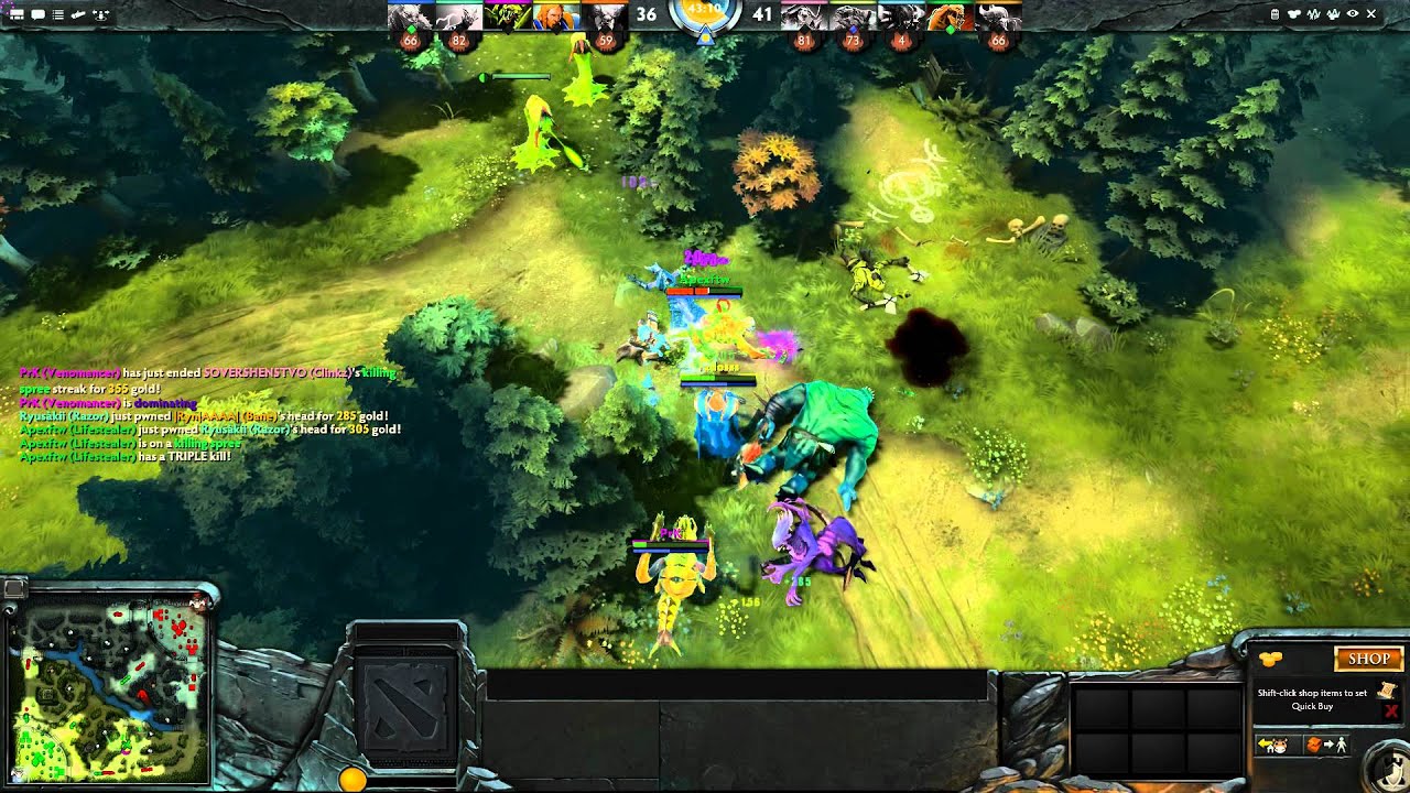 Rampage with Naix / Dota 2 /