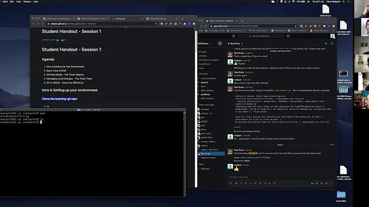 W7D4: Git Workshop with Chris Walquist - Part 1 (1...