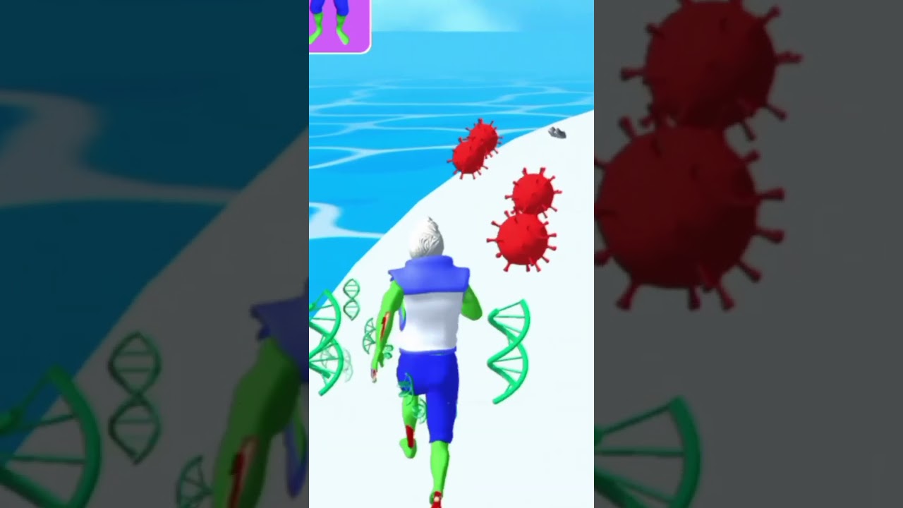 DNA Run 3D-Human race gameplay (9)#shorts - YouTube