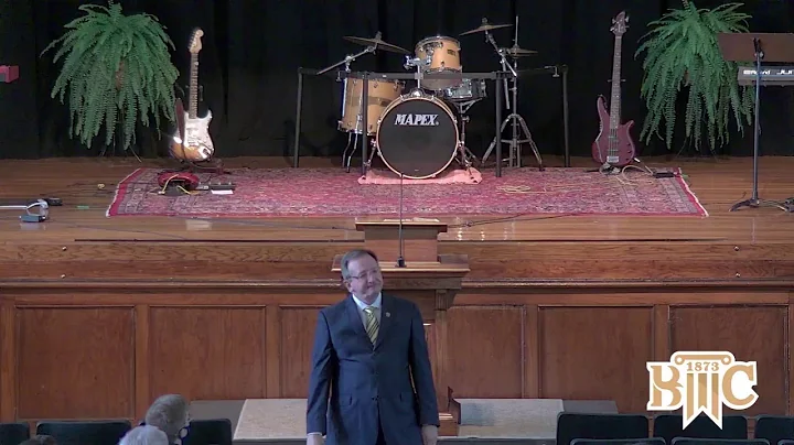 BMC Chapel 08/27/2021 - Dr. Ronald Meeks