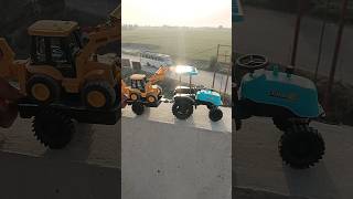 Remote Control Jcb And Dumper Truck Unboxing And Testing Short Video#jcb#mahindra#tractor #unboxing