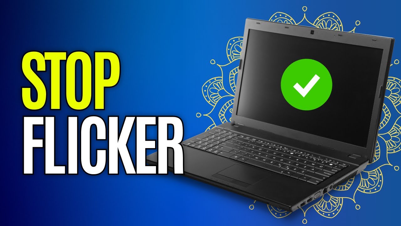 Как исправить мерцание и мигание экрана на ПК | Как устранить полосы на экране ноутбука