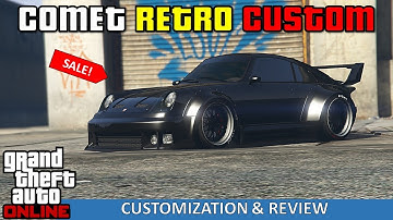 Phister Comet Retro Custom (Porsche 911) Clean Customization & Review | GTA 5 Online Car Review)