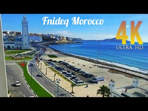 [4K] Raw Video - Driving Tangier to Fnideq on the local road - Ceuta and the new Port de Tanger Med