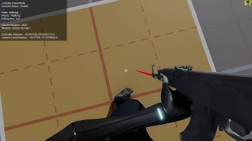 UE4 | Exedre | True First Person view + Weapon test