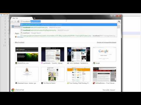 PHP Training - 2 - Starting To Code PHP