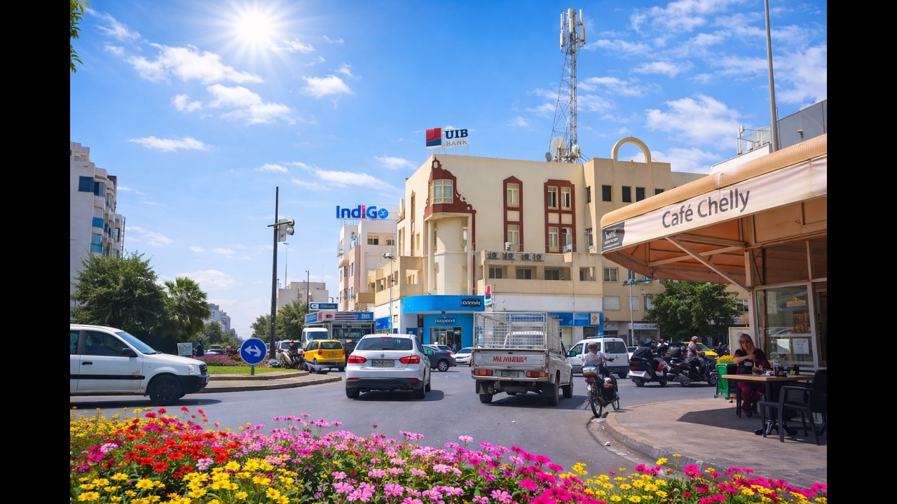 🇹🇳 تونس 📍 سوسة — جولة بالسيارة 🚗✨