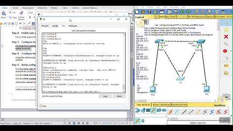 Lab – Configuring Rapid PVST+, PortFast, and BPDU Guard 3