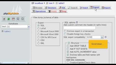 DirectAdmin - Managing MySQL database with PHPMyAdmin